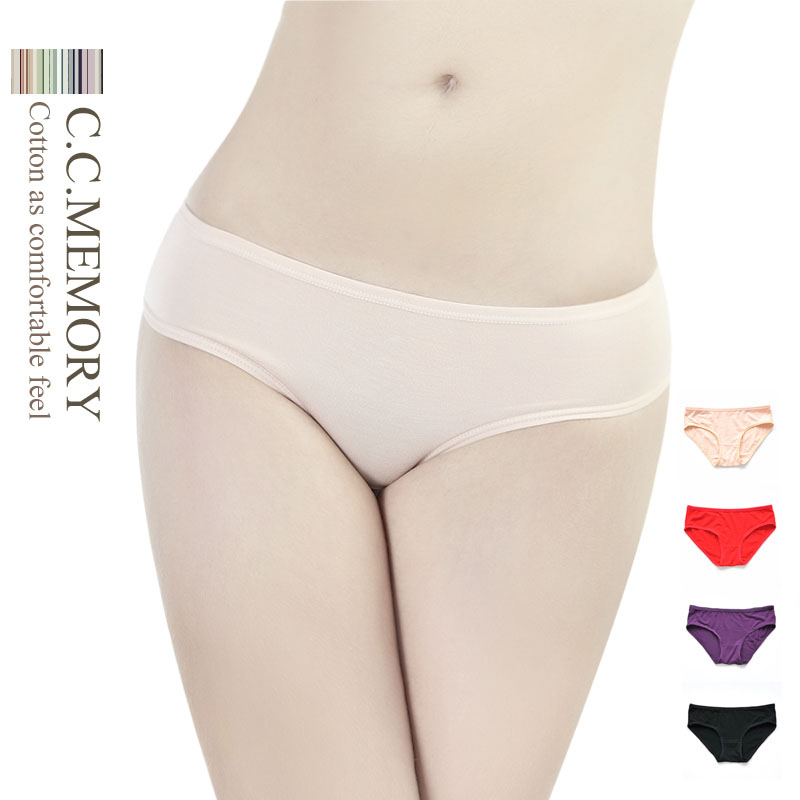 Free shipping Ccic 100% sexy comfortable sexy low-waist trigonometric female panties