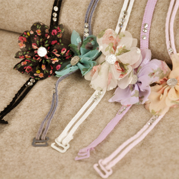 free shipping,charm underwear baldric,ladies Gallus,flower bra strap Underwear Bra straps 5PCS/LOT