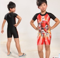 Free shipping children/baby/kid girl/boy cartoon submersible swimwear Hercules cartoon