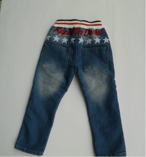 Free shipping children clothing kids wear denim jeans causal pants 5piece