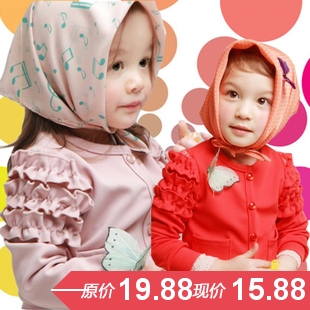Free shipping Children's clothing 2013 spring female child outerwear cardigan