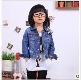 Free shipping children 's fashion cowboy clothing Baby Mama Favorites coat/clothes children
