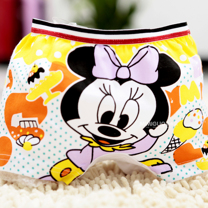 Free Shipping Children's girl cotton female child panties trunk Halloween Christmas Gift 5pcs/lot