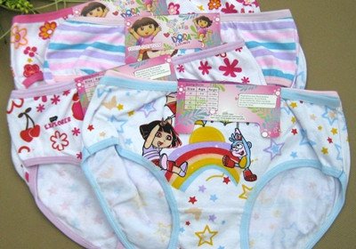 Free shipping / Children underwear / cartoon briefs /Cartoon Girls Cotton Boxer Briefs/The fairies underwear/D-96-263