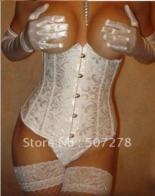Free shipping!! Cincher Underbust Corset Black sexy lingerie wholesale retail 8172
