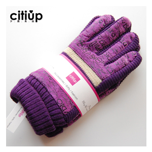 Free shipping!Citiup gloves female pigskin genuine leather winter thermal winter long design fashion gift