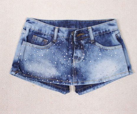 Free Shipping Classic Casual Denim shorts For Women KL0016