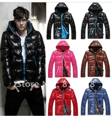 Free Shipping Classic down cotton-padded jacket glossy waterproof men's women's coat hoodymale&female  outerwear wadded jacket
