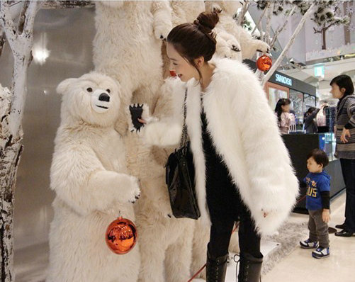 free shipping classical  and simple high quality faux Mink  fur coat ladies' outerwear