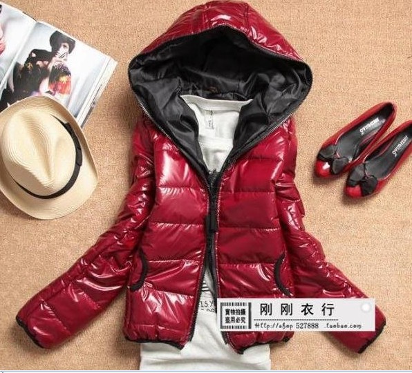 free shipping ! Classical autumn j season han winter clothing thick coat brief paragraph dress cotton-padded clothes