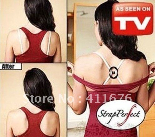 Free Shipping,cleavage bra control clip As Seen On TV for promotion( white, black, clear),100pack/lot