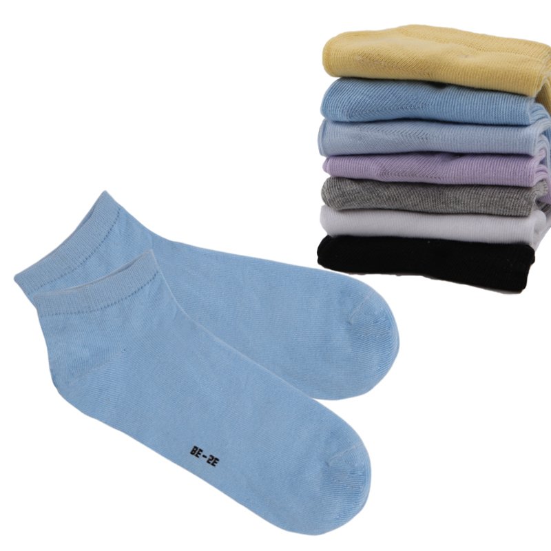 Free shipping! Combed cotton men and women sock slippers thin 100% cotton socks sock sm166