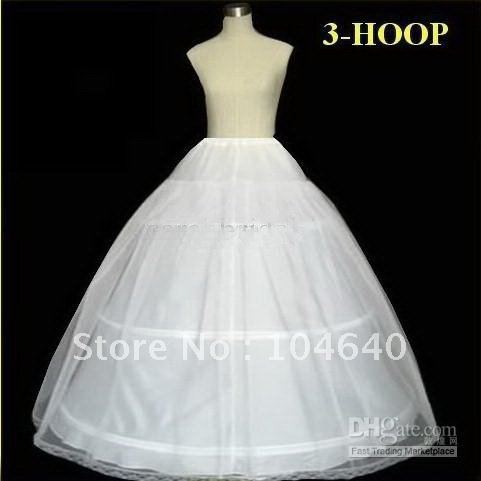Free shipping comfortable wedding dress accessories-petticoats for ladies