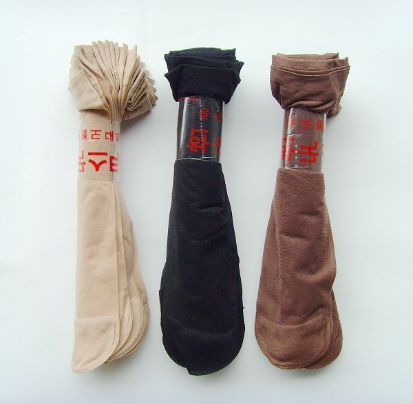 Free Shipping Core-spun Yarn female sock single shoes Lingerie/Underwear