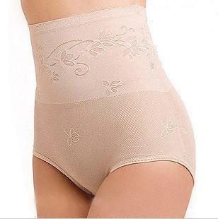Free shipping corset carry buttock high waist abdomen in model body underwear ice silk triangle straight Angle