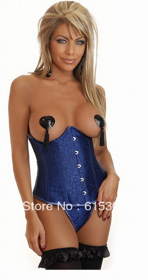 Free shipping! Corset! Cincher Underbust Corset Sexy Lingerie + G-String wholesale or retail