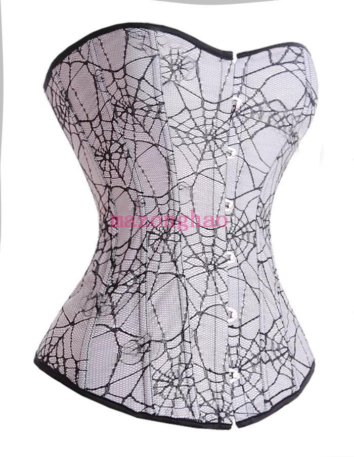 Free Shipping Corset gothic shapewear tight vest cummerbund bra tiebelt