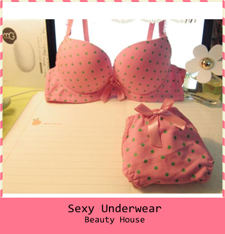 Free shipping cotton comfortable cute bra underwear sets lady sexy comfortable bra sets F0069