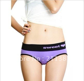 Free Shipping cotton panties quality guarantee Mix Colour  MR004