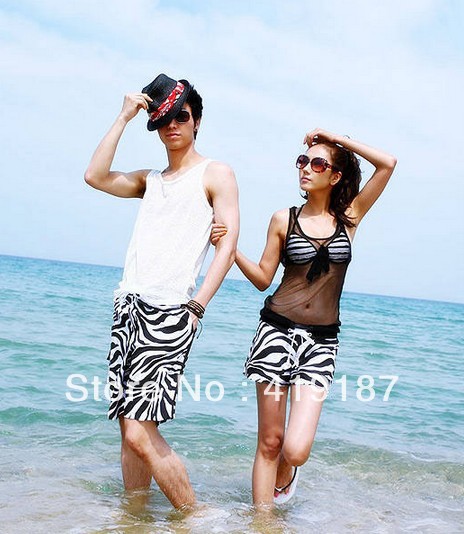 Free shipping couple Boardshorts Surf Board Shorts Beach Pants New Products sport pants  women's sport pants