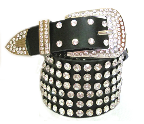 Free shipping Cow leather crystal belt, MixedLot wholesale,western lady genunie rhinestone belt, women cattle leather belt