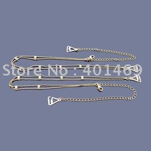 Free shipping crystals chain shoulder bra strap jewelry