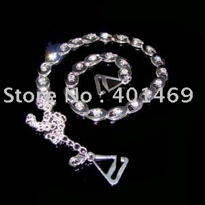 Free shipping crystals chain shoulder strap accessories
