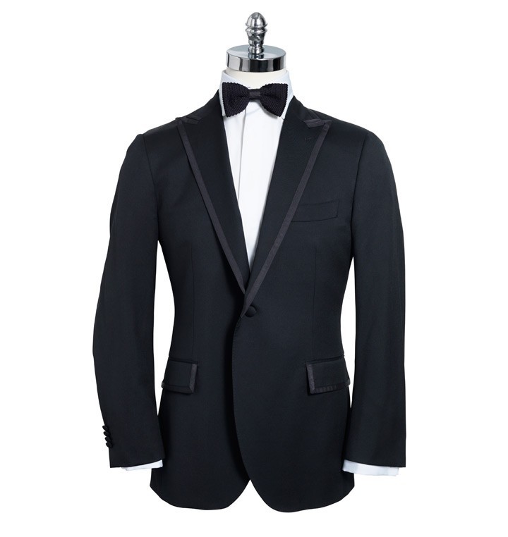 Free shipping .Custom made 100% Wool Black wedding suits for men/men's prom suit ( include jacket  pants and tie)
