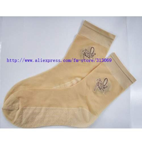 Free shipping DHL, silk feeling lace socks, lady's socks, wholesale 60pcs/lot
