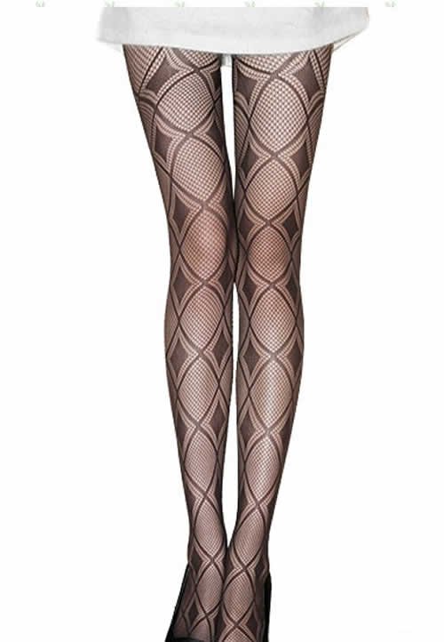 Free shipping diamond grid mesh jacquard solid silk tights stockings sexy women fishnet pantyhose 2013 hot selling