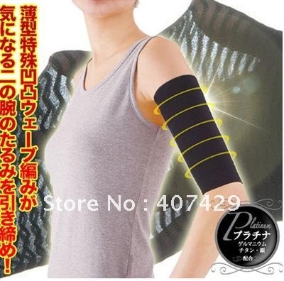 Free shipping!Discounted New Arrival arm slim Heat decoding ultra-thin arm band/arm massager/arm shaper 30pairs/lot