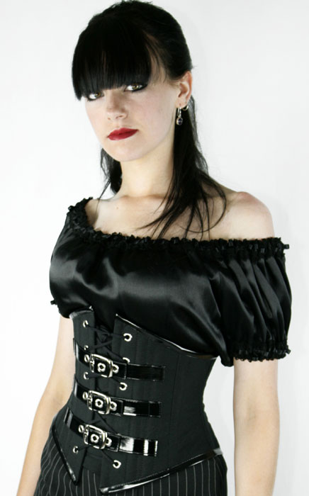 Free Shipping, Dl fashion black goths tight cummerbund royal tiebelt vest 5130