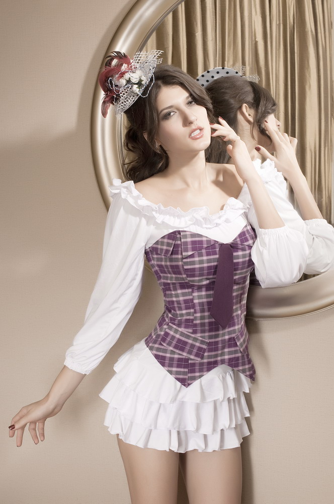 Free Shipping, Dl plaid zipper fashion royal shapewear vest 5154