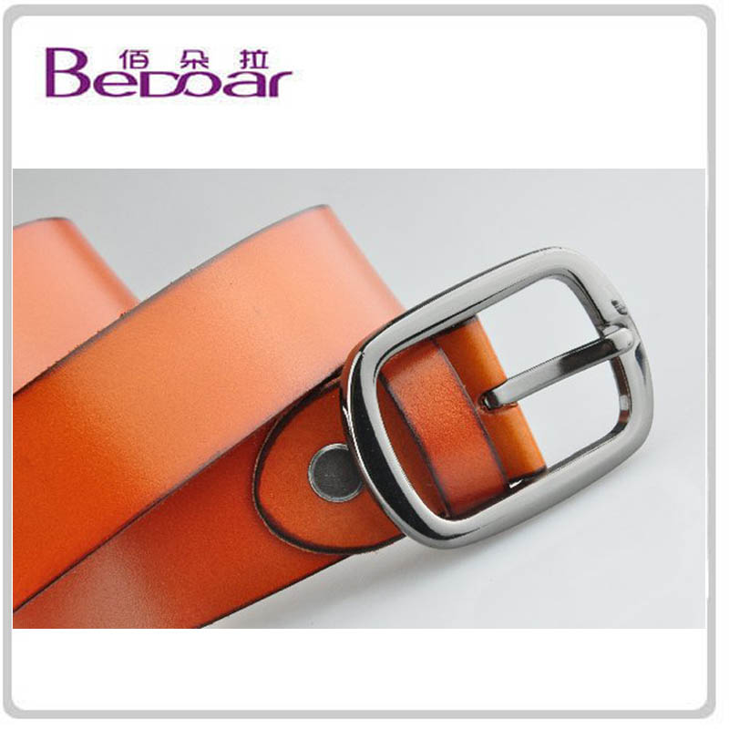 Free Shipping Dora fashion cowhide brief buckle women's belt genuine leather strap jeans strap