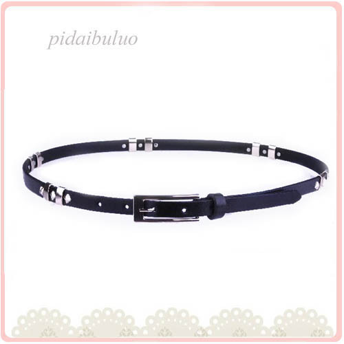 Free Shipping Dora fashion exquisite rose gold women's belt genuine leather strap