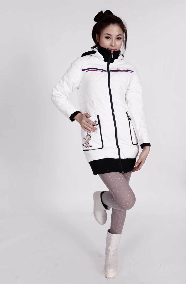 Free Shipping down jacket of-season special clearance genuine women in long down jacket B-555