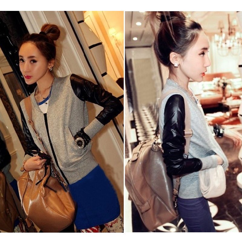 Free Shipping ELAND e44 2013 new arrival high zipper coveredbuttons type jacket outerwear dress wholesale