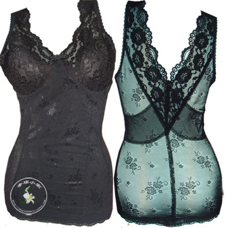 free shipping, Elastic underwear slimming clothes summer thin quality jacquard body shaping vest shaper shapewear