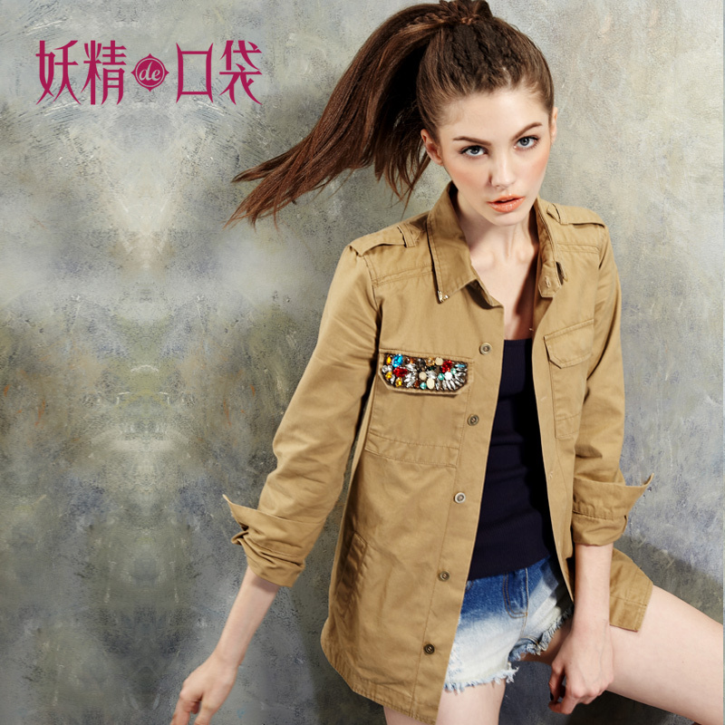 Free shipping ELF SACK old fashioned camera autumn handmade beading small punk clothing