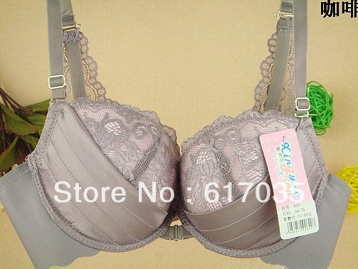Free Shipping Enlarge Beauty Backing Metal Chain Sexy Fashion Ladies' Underware Lingerie B Cup 32-36 WXYL-820