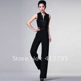 Free Shipping!Europe fashion High-end brand counter genuine noble Temperament jumpsuit