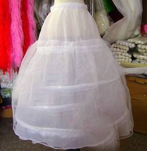 Free shipping Expansion skirt wedding dress slip skirt cj07