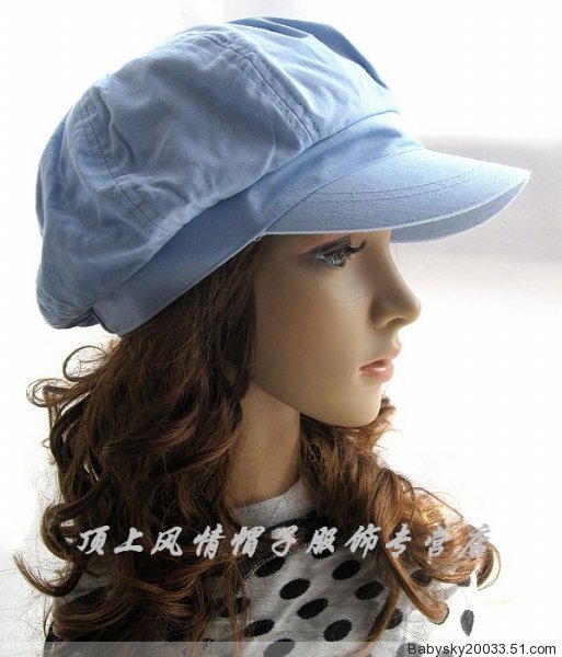 free shipping export Cbj062011 hat octagonal cap fluid cool three-color