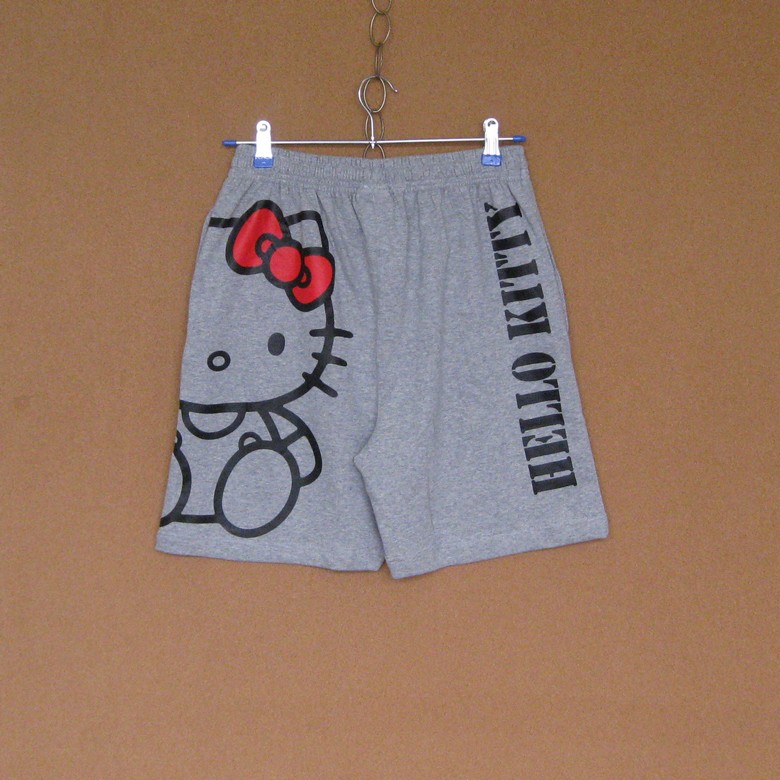 free shipping export Hello kitty loop pile lounge shorts