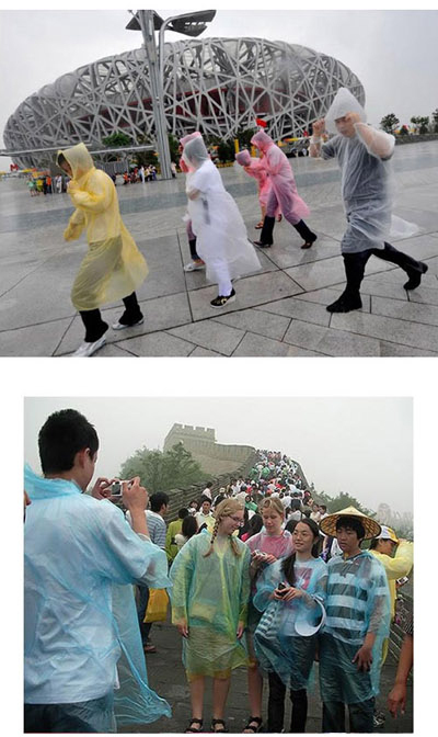 free shipping export Outdoor ride travel general disposable raincoat electric bicycle poncho
