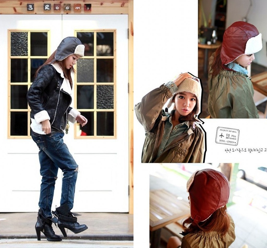 free shipping export Winter hat male women's fashion faux thermal ear lei feng cap snow cap
