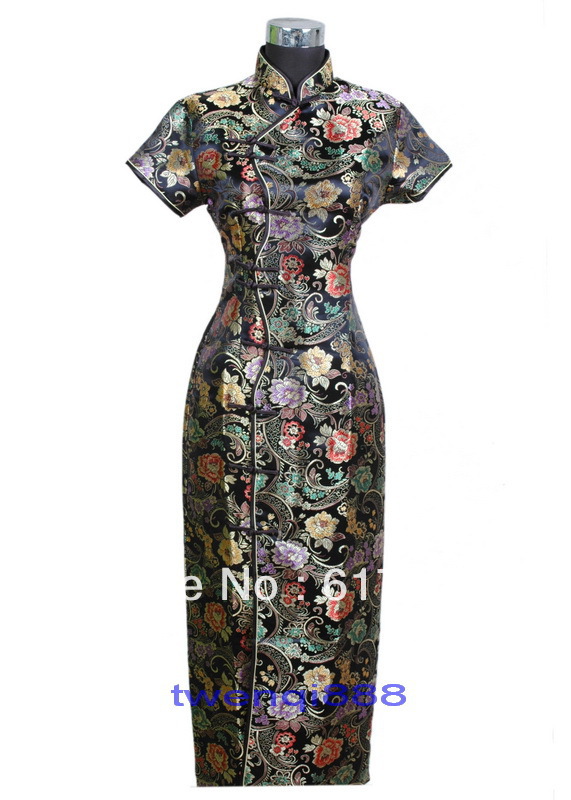 free shipping exquisite China Cheongsam women's  dress S-3XL