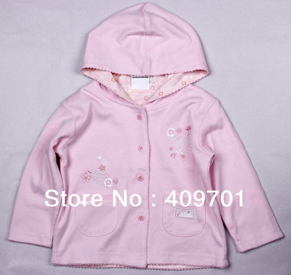 FREE SHIPPING F031# Girls sweate top hoodies with embroidery