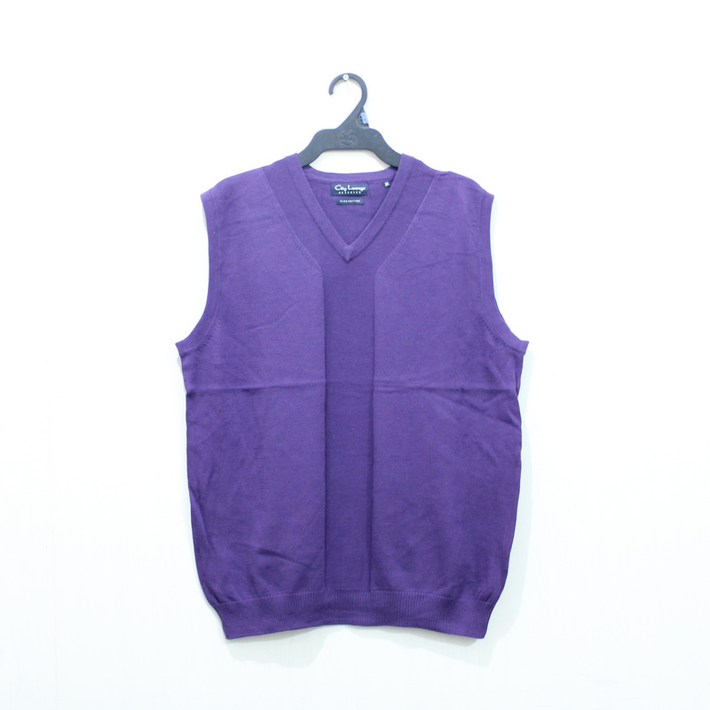 Free shipping Fashion 100% V-neck 100% cotton solid color vest waistcoat