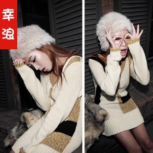 free shipping Fashion 2012 handmade rex rabbit hair women's thermal fur hat female winter hat